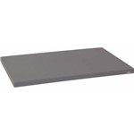 Assistência Técnica e Garantia do produto Tampo de Mesa Plastico Geo Retangular Grafite 79x119cm