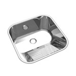 Assistência Técnica e Garantia do produto Tanque Inox Mekal 40x40x22 Mini Tanque Mekal Aço Inox 304