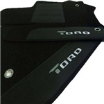Assistência Técnica e Garantia do produto Tapete Automotivo Fiat Toro Carpete Preto 5 Peças