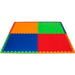 Assistência Técnica e Garantia do produto Tapete Borracha EVA TX Play Mat Color 4 Peças - Evamax
