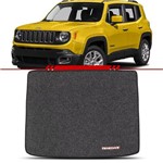 Assistência Técnica e Garantia do produto Tapete Carpete Personalizado Jeep Renegade 2015 2016 Bordado Porta Malas Grafite