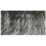 Assistência Técnica e Garantia do produto Tapete Clássico Liso Silk Shaggy Niazitex 60cm X 1,10m Prata
