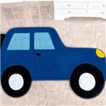 Assistência Técnica e Garantia do produto Tapete Formato Carro Aventura Azul Royal