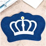 Assistência Técnica e Garantia do produto Tapete Formato Big Coroa Azul Royal
