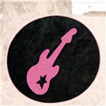Assistência Técnica e Garantia do produto Tapete Formato Big Guitarra Pink