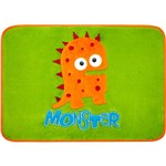 Assistência Técnica e Garantia do produto Tapete Infantil Monster (70x50cm) - Casaborda Enxovais