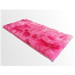 Assistência Técnica e Garantia do produto Tapete Saturs Shaggy Pelo Alto Mesclado Rosa - 50 X 100 Cm Tapete para Sala e Quarto