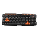 Assistência Técnica e Garantia do produto Teclado Action Gamer Preto com Laranja Oex