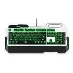 Assistência Técnica e Garantia do produto Teclado Gamer Mecânico com LED Verde Warrior Multilaser - TC217