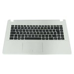 Assistência Técnica e Garantia do produto Teclado para Notebook Asus V451 | Branco Abnt2