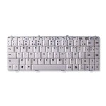 Assistência Técnica e Garantia do produto Teclado para Notebook Itautec Infoway W7630 | Branco Abnt2 - Small Enter