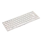 Assistência Técnica e Garantia do produto Teclado para Notebook Samsung Np270e4e | Branco Abnt2