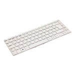 Assistência Técnica e Garantia do produto Teclado para Notebook Samsung Np270e4e-smbbr | Branco Abnt2