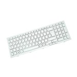 Assistência Técnica e Garantia do produto Teclado para Notebook Sony Vaio Pcg-71914l | Branco Abnt2