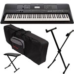 Assistência Técnica e Garantia do produto Teclado Yamaha PSREW410 Fonte + Capa + Estante + Banco EW410