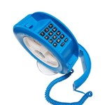 Assistência Técnica e Garantia do produto Telefone de Mesa Estilo Roda Azul C/ Luz - AR5063