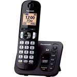 Assistência Técnica e Garantia do produto Telefone Sem Fio Digital Panasonic KX-TGC220LBB com Secretária Eletrônica