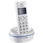 Assistência Técnica e Garantia do produto Telefone Sem Fio Elgin Branco e Azul TSF-5001 com Indentificador de Chamadas