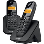 Assistência Técnica e Garantia do produto Telefone Sem Fio Intelbras + 1 Ramal TS 3112 Preto