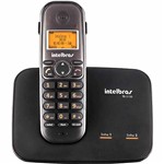 Assistência Técnica e Garantia do produto Telefone Sem Fio Intelbras para Duas Linhas TS 5150 - Preto