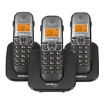 Assistência Técnica e Garantia do produto Telefone Sem Fio Intelbras TS 5123 com Ramal Preto