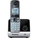 Assistência Técnica e Garantia do produto Telefone Sem Fio Panasonic Silver com Black Piano Kx-Tg6711Lbb com Backup de Energia
