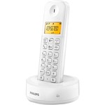 Assistência Técnica e Garantia do produto Telefone Sem Fio Philips D1301W/BR com Identificador D1301w/br Branco