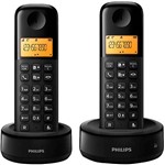 Assistência Técnica e Garantia do produto Telefone Sem Fio Philips D1302B/BR com Ramal, Identificador D1302b/br Preto