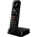 Assistência Técnica e Garantia do produto Telefone Sem Fio Philips D4551B/BR com Identificador Secretária e Viva Voz - Preto