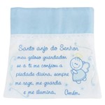 Assistência Técnica e Garantia do produto Toalha Fralda Bordada Azul Bebê Anjo Minasrey
