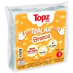 Assistência Técnica e Garantia do produto Toalha Fralda de Pano Branca Topz Baby Pacote com 3 Unidades