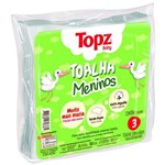 Assistência Técnica e Garantia do produto Toalha Fralda de Pano Estampa Menino Topz Baby Pacote com 3 Unidades