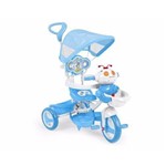 Assistência Técnica e Garantia do produto Triciclo Infantil Robô Homeplay Azul Capota Som e Luzes