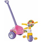 Assistência Técnica e Garantia do produto Triciclo Infantil Tico Tico Formas Rosa com Som - Magic Toys
