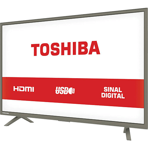 Assistência Técnica e Garantia do produto TV LED 32" Toshiba 32L1800 HD com Conversor Digital 3 HDMI 1 USB 60Hz - Grafite