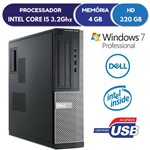 Assistência Técnica e Garantia do produto Usado: Computador Dell 3010 Intel Core I5 3470 3.2ghz 4gb HD 320gb Hdmi Windows 7 Pro
