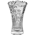 Assistência Técnica e Garantia do produto Vaso Acinturado Perseus Cristal Bohemia Transparente 20,5cm - Rojemac