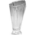 Assistência Técnica e Garantia do produto Vaso Angle Cristal Bohemia Transparente 35cm - Rojemac