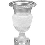 Assistência Técnica e Garantia do produto Vaso Antique Cristal Bohemia Transparente 30,5cm - Rojemac