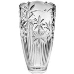 Assistência Técnica e Garantia do produto Vaso Bojudo Perseus Cristal Bohemia Transparente 30cm - Rojemac