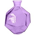 Assistência Técnica e Garantia do produto Vaso de Vidro Origami 18cm Violeta - 58289