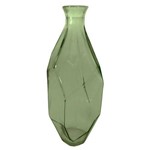 Assistência Técnica e Garantia do produto Vaso de Vidro Origami 31cm Verde - 58294