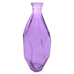 Assistência Técnica e Garantia do produto Vaso de Vidro Origami 31cm Violeta - 58293