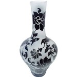 Assistência Técnica e Garantia do produto Vaso Decorativo Alto Relevo Bon Goumert Incolor - (41x19,3x19,3cm)