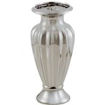 Assistência Técnica e Garantia do produto Vaso Decorativo Cerâmica Prestige Branco - 12x28x10cm