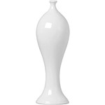 Assistência Técnica e Garantia do produto Vaso Decorativo Rivieira Slin Pequeno 1912 Ana Maria Branco - (32x10x10cm)