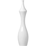 Assistência Técnica e Garantia do produto Vaso Decorativo Silueta Slin 1913 Ana Maria Branco - (44x10x10cm)
