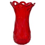 Assistência Técnica e Garantia do produto Vaso em Murano Vermelho 37 X 20 Cm