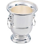 Assistência Técnica e Garantia do produto Vaso Prateado Prestige Cinza 7,5cm - Rojemac