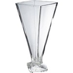 Assistência Técnica e Garantia do produto Vaso Quadro Cristal Bohemia Transparente 33cm - Rojemac